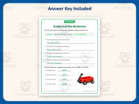 Identify Subject Worksheet – 2nd Grade Subject and Predicate Practice preview 3