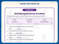 Identifying the Genre of a Story Worksheet – 2nd Grade Genres Practice preview 7