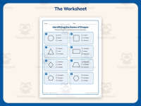 Identifying the Name of Shapes Worksheet – 2nd Grade Geometry Practice preview 2