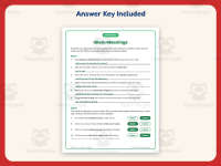 Idiom Meanings Worksheet – 5th Grade Idioms Practice + Answer Key preview 3