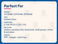 Images to Understand the Information Worksheet – 2nd Grade Practice preview 6