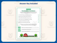 Including Punctuation Worksheet – 2nd Grade Grammar Practice preview 3