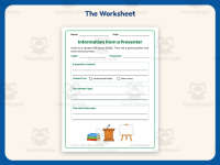Information From a Presenter Worksheet – 2nd Grade Prompts & Research preview 2