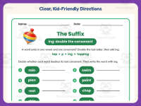 ING Suffix Worksheet – 3rd Grade Suffixes Practice + Answer Key preview 4