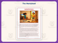 Inside the Game Reading Comprehension Worksheet – 3rd Grade Practice preview 2