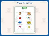 Is Are Pictures Worksheet – 2nd Grade Verbs Practice + Answer Key preview 3