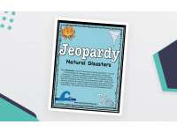 Jeopardy Natural Disasters Activity preview