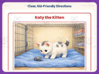 Katy the Kitten Reading Comprehension Worksheet – 3rd Grade Animals preview 4