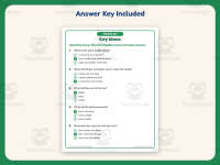 Key Ideas Worksheet – 1st Grade Main Idea Practice + Answer Key preview 3