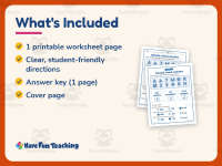 K.MD.3 Common Core Worksheet – Kindergarten Counting & Sorting preview 5