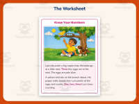 Know Your Numbers Reading Comprehension Test Collection – Kindergarten preview 2