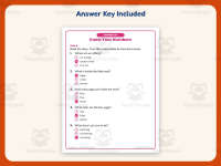 Know Your Numbers Reading Comprehension Test Collection – Kindergarten preview 3