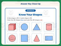 Know Your Shapes Worksheet – 1st Grade Geometry Practice + Answer Key preview 7