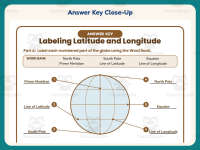 Labeling Latitude and Longitude Worksheet – 4th Grade Geography & Maps preview 7