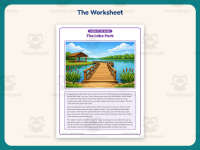 Lake Park Reading Comprehension Worksheet – 4th Grade Community preview 2