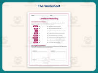 Landform Matching Worksheet – 4th Grade Environments & Landforms preview 2
