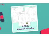 8th Grade Linear Equations – 8.EE.C.7 Practice Pack preview