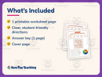 Layers of the Earth Word Search Worksheet – 3rd Grade Earth Science preview 5