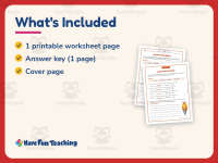 Layers of the Earth Writing Worksheet – 5th Grade Rocks Practice preview 5