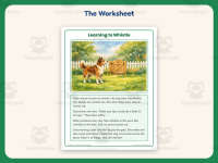 Learning to Whistle Reading Comprehension Worksheet – 1st Grade preview 2