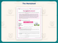 Legislative Branch Worksheet – 4th Grade America & Government Practice preview 2