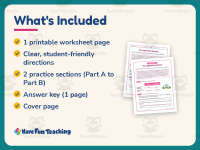 Legislative Branch Worksheet – 4th Grade America & Government Practice preview 5