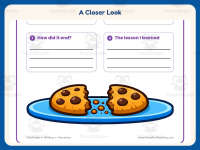 Lesson Learned Worksheet – 2nd Grade Genres & Narrative Writing preview 3