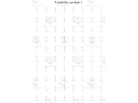 Let’s Trace and Learn Numbers 1 to 10 | Number Tracing Worksheets preview 3