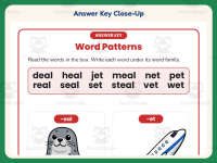 Letter E Word Families Worksheet – 1st Grade Phonics Practice preview 7