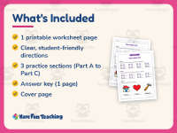 Letter H Handwriting Practice Worksheet – PreK-2nd Grade Alphabet preview 5