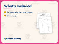 Letter Recognition Worksheet: D’Nealian – PreK-1st Grade Phonics preview 5
