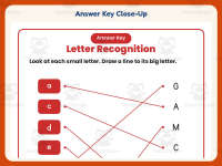 Letter Recognition Worksheet: Zaner Bloser – Kindergarten Phonics preview 7