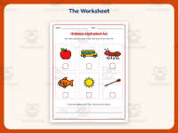 Letter Sounds Worksheets – Kindergarten Alphabet & Beginning Sounds preview 2