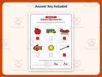 Letter Sounds Worksheets – Kindergarten Alphabet & Beginning Sounds preview 3