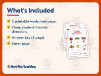 Letter Sounds Worksheets – Kindergarten Alphabet & Beginning Sounds preview 5