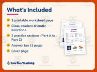 Letter X Tracing Worksheet – Kindergarten Alphabet & Beginning Sounds preview 5