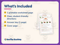 Life Cycle of Plants Matching Worksheet – 3rd Grade Science Practice preview 5