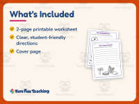 Lined Paper Worksheet: Dino Shape Book Activity – Kindergarten preview 5