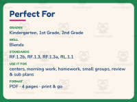 Ling Lost Her Ring NG Phonics Stories Reading Worksheet – 1st Grade preview 6