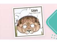 Lion Paper Mask – Printable Animal Craft preview