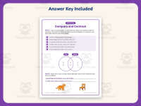 Living and Non-Living Things Compare Worksheet – 3rd Grade Practice preview 3