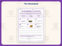 Locating Nonfiction Text Features Worksheet – 3rd Grade Grammar preview 2