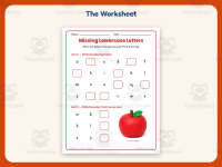 Lowercase Letter Order Worksheet – Kindergarten Alphabet Practice preview 2