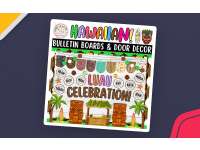 Luau Celebration!: Hawaiian And Summer Bulletin Board & Door Decor Kit preview