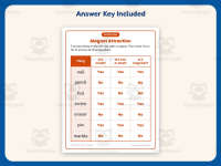 Magnet Attraction Worksheet – 2nd Grade Magnets Practice + Answer Key preview 3