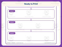 Main Idea and Three Details Graphic Organizer Worksheet – 3rd Grade preview 7