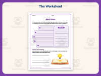 Main Idea Hand Graphic Organizer – 3rd Grade Grammar Practice preview 2
