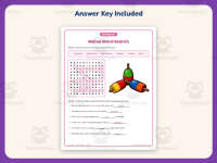 Maine Word Search Worksheet – 3rd Grade States Practice + Answer Key preview 3