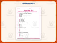 Making a Point with Support Worksheet – Kindergarten Author’s Purpose preview 7