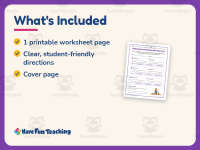 Making Connections with the Text Graphic Worksheet – 3rd Grade preview 5